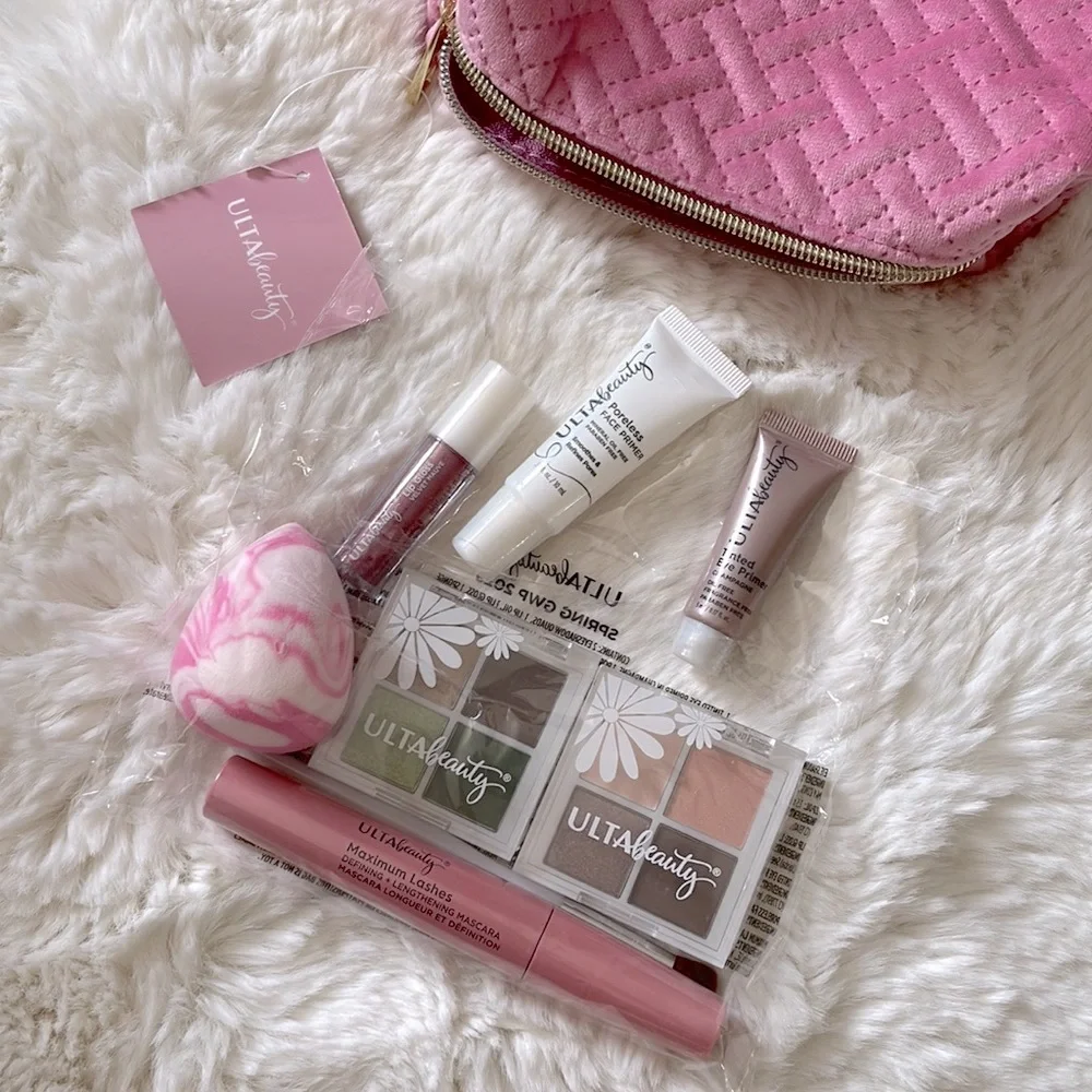 Ulta beauty cosmetics minis set with pouch